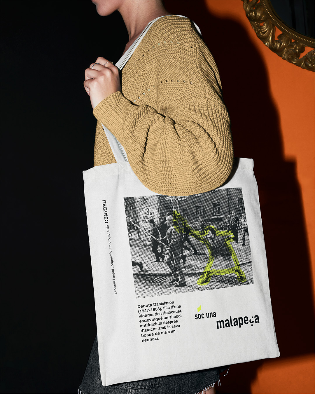 Bossa de tela Sóc una Mala Peça